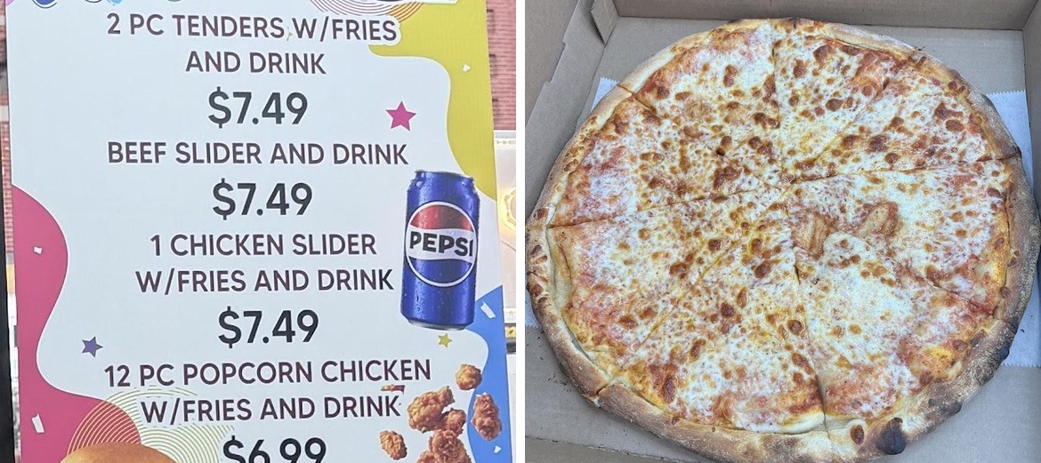 7 Tasty Pizza and Fried Chicken