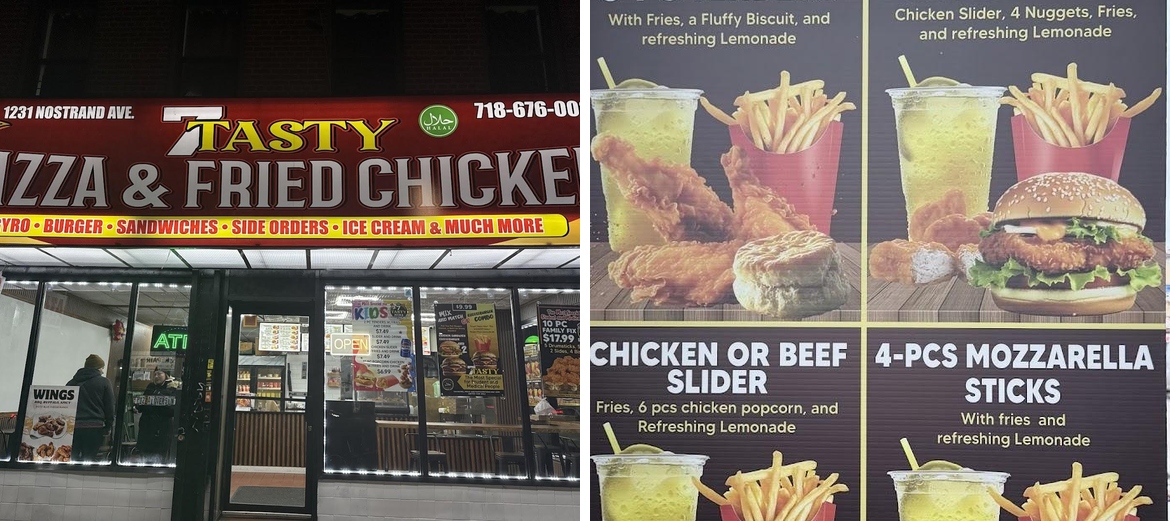 7 Tasty Pizza and Fried Chicken