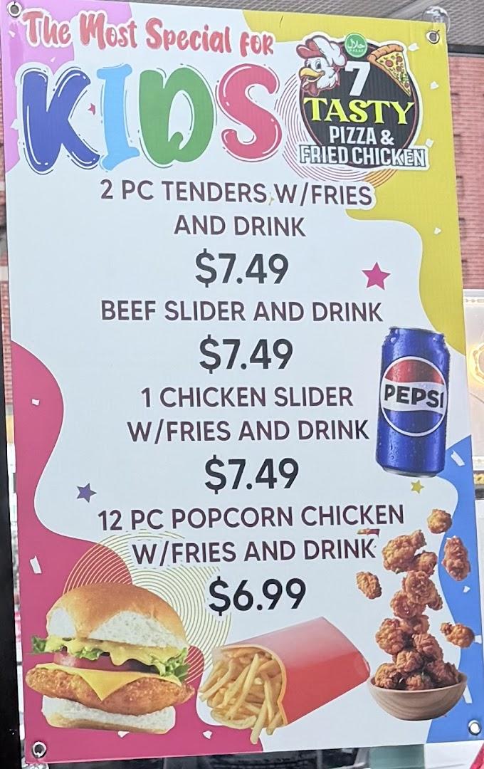 7 Tasty Pizza and Fried Chicken