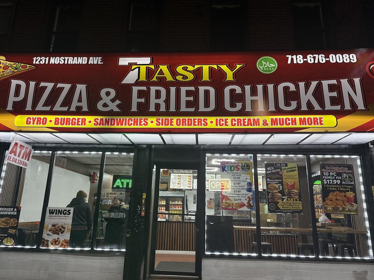 7 Tasty Pizza and Fried Chicken